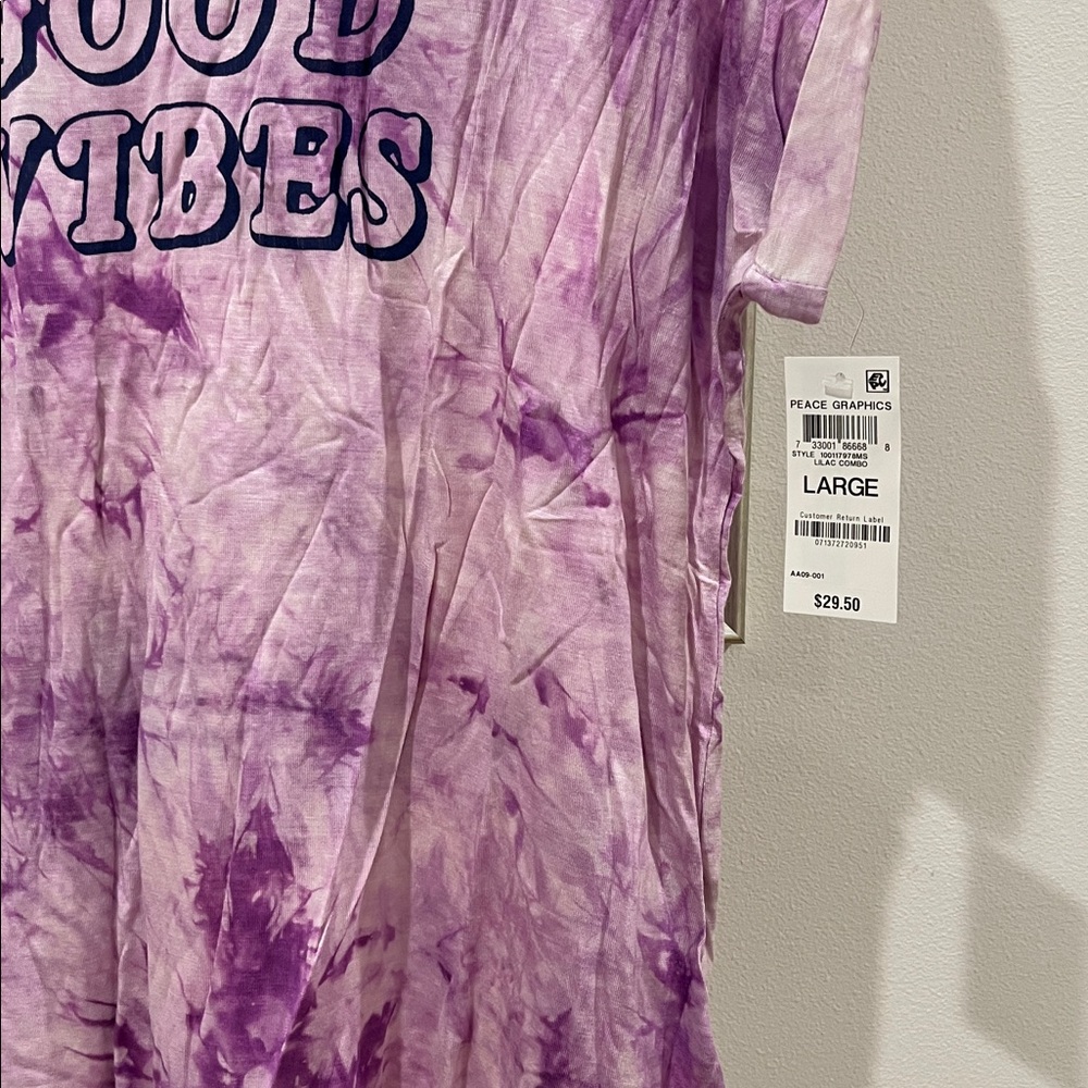 Style & Co Good Vibes Tee - Picture 5 of 10
